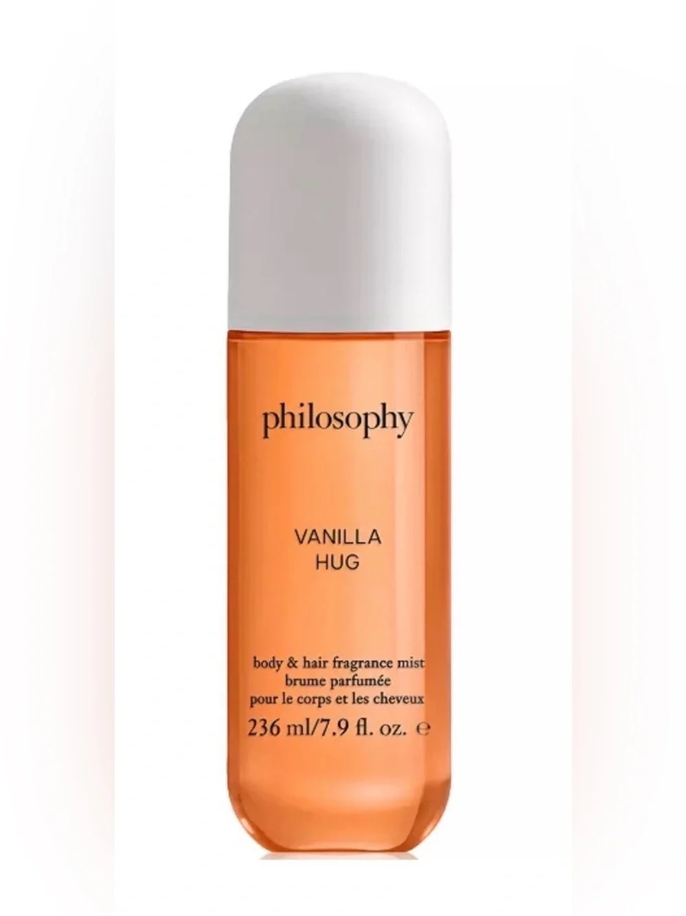 New In The Bottle Philosophy Vanilla Hug Body & Hair Fragrance Mist 7.9 ounces
